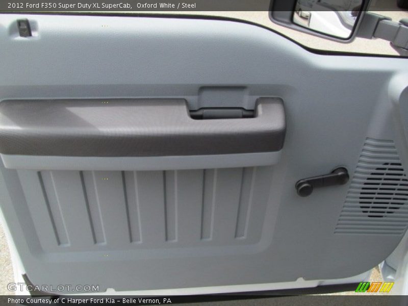 Oxford White / Steel 2012 Ford F350 Super Duty XL SuperCab
