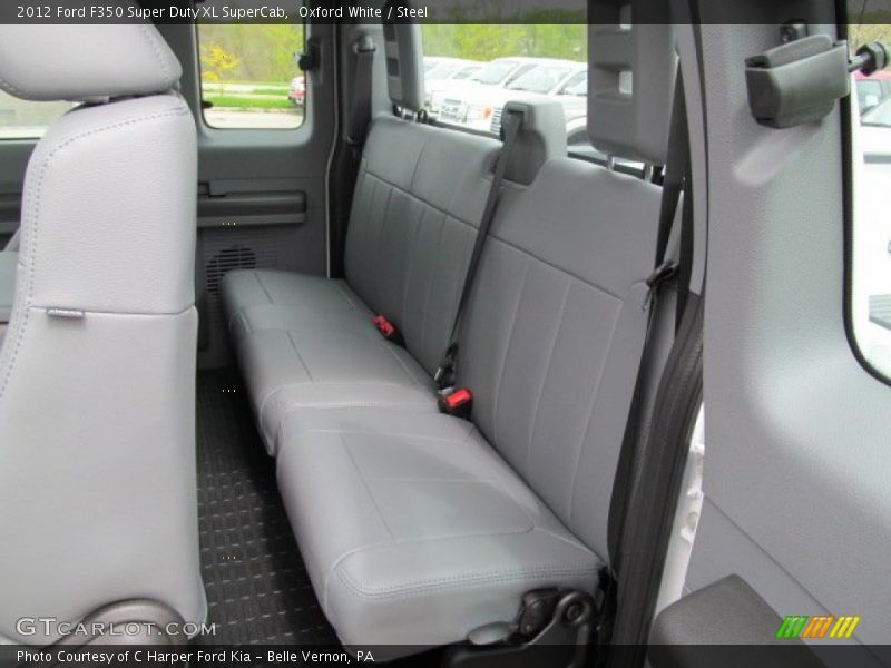 Rear Seat of 2012 F350 Super Duty XL SuperCab