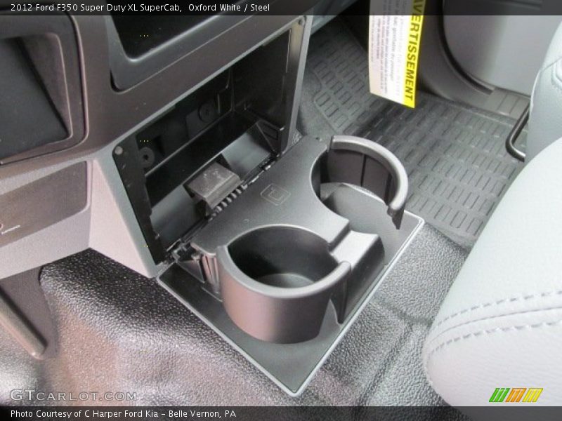 Oxford White / Steel 2012 Ford F350 Super Duty XL SuperCab