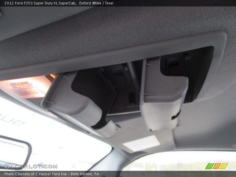 Oxford White / Steel 2012 Ford F350 Super Duty XL SuperCab