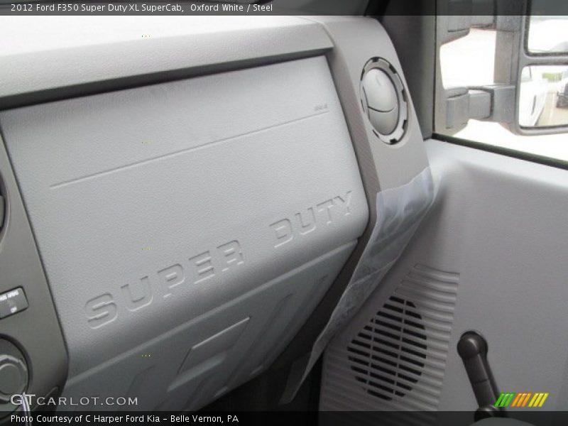 Oxford White / Steel 2012 Ford F350 Super Duty XL SuperCab