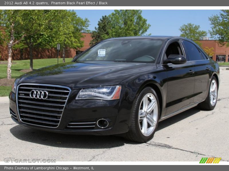 Front 3/4 View of 2012 A8 4.2 quattro