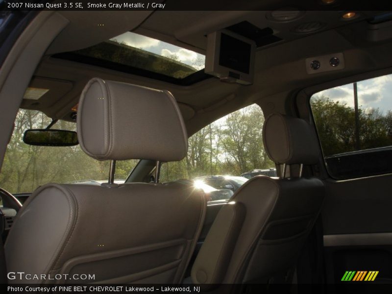 Smoke Gray Metallic / Gray 2007 Nissan Quest 3.5 SE
