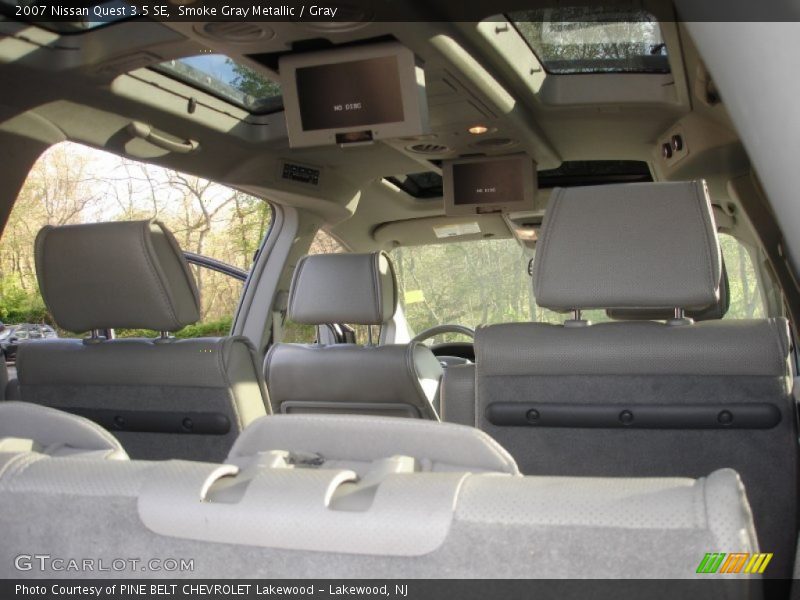 Smoke Gray Metallic / Gray 2007 Nissan Quest 3.5 SE