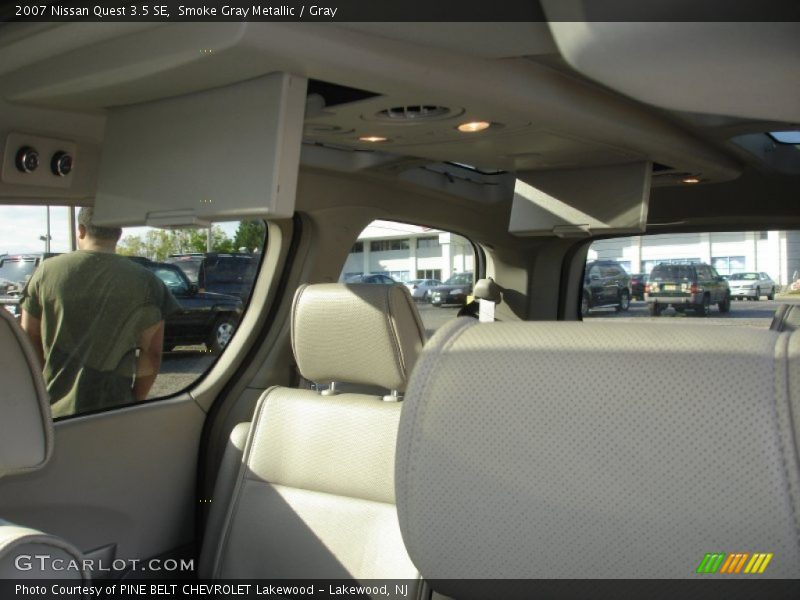Smoke Gray Metallic / Gray 2007 Nissan Quest 3.5 SE