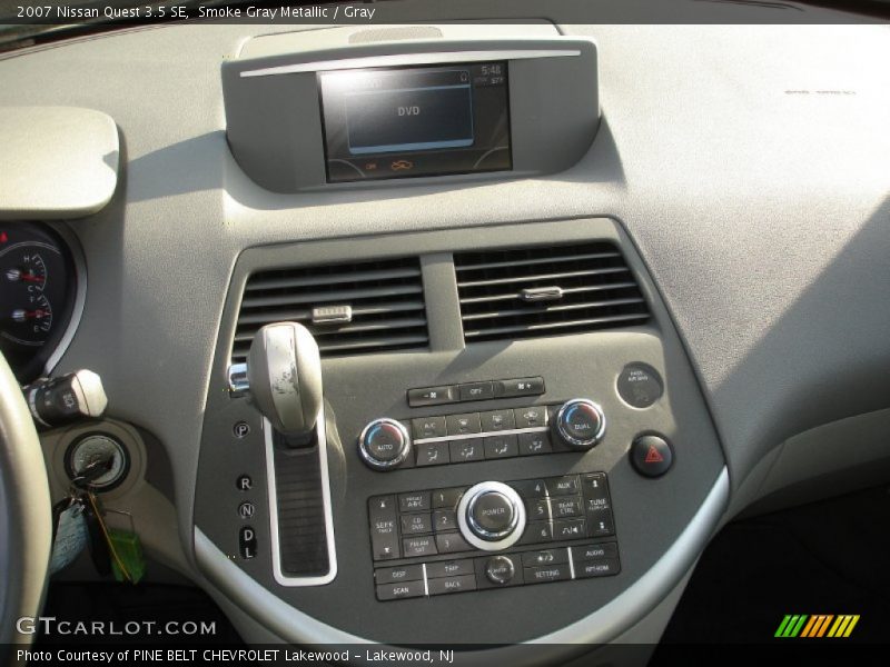 Smoke Gray Metallic / Gray 2007 Nissan Quest 3.5 SE