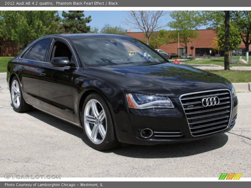 Phantom Black Pearl Effect / Black 2012 Audi A8 4.2 quattro