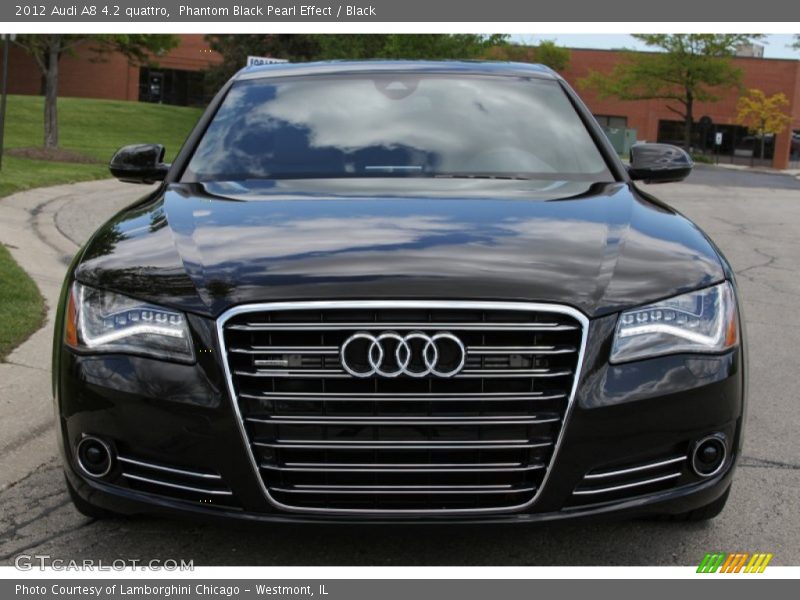 Phantom Black Pearl Effect / Black 2012 Audi A8 4.2 quattro