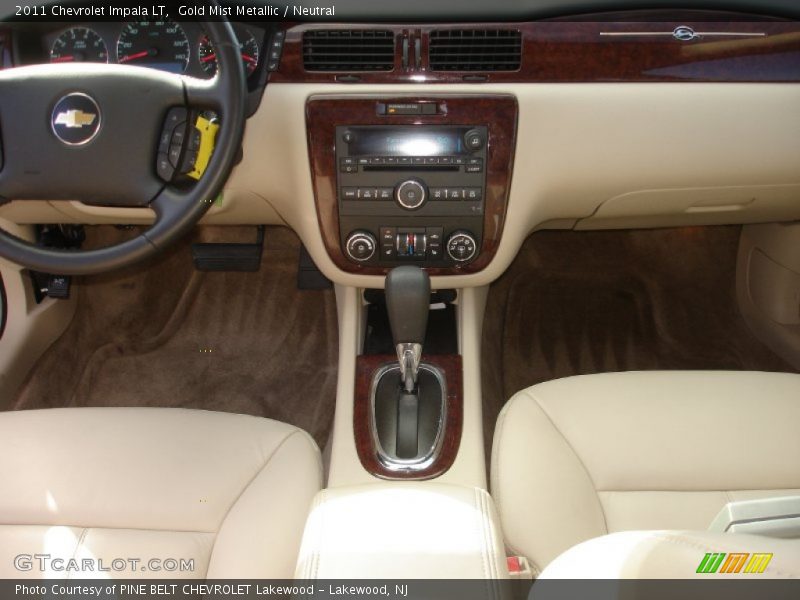 Gold Mist Metallic / Neutral 2011 Chevrolet Impala LT