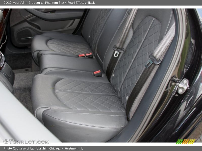 Rear Seat of 2012 A8 4.2 quattro