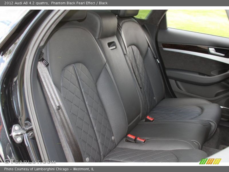 Phantom Black Pearl Effect / Black 2012 Audi A8 4.2 quattro