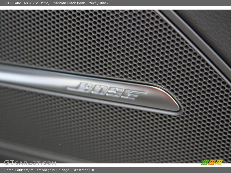 Phantom Black Pearl Effect / Black 2012 Audi A8 4.2 quattro