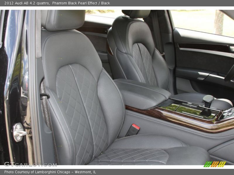 Phantom Black Pearl Effect / Black 2012 Audi A8 4.2 quattro