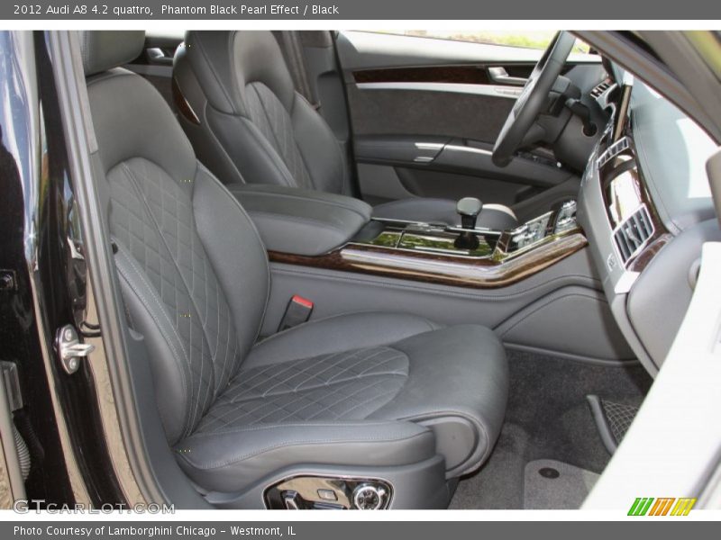Phantom Black Pearl Effect / Black 2012 Audi A8 4.2 quattro