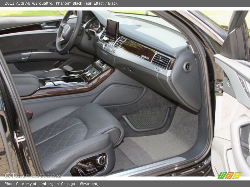 Phantom Black Pearl Effect / Black 2012 Audi A8 4.2 quattro