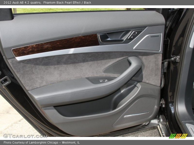 Phantom Black Pearl Effect / Black 2012 Audi A8 4.2 quattro