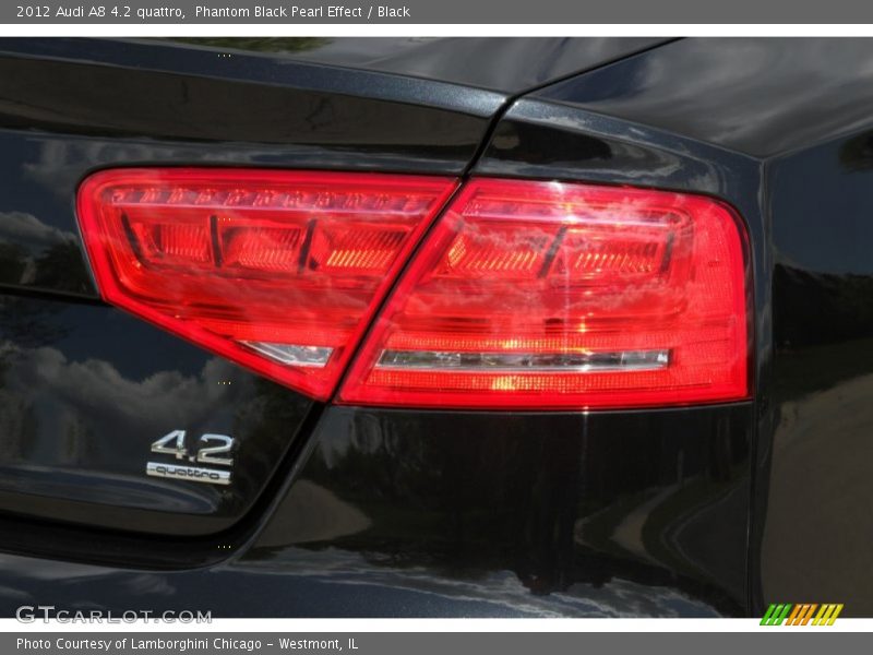 Phantom Black Pearl Effect / Black 2012 Audi A8 4.2 quattro