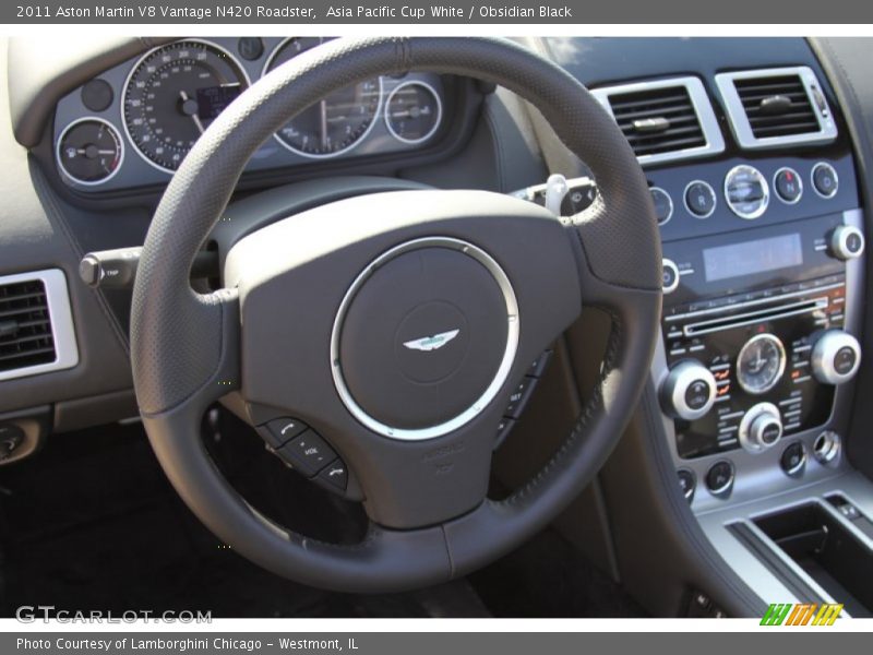  2011 V8 Vantage N420 Roadster Steering Wheel