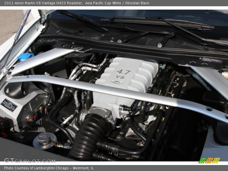  2011 V8 Vantage N420 Roadster Engine - 4.7 Liter DOHC 32-Valve VVT V8