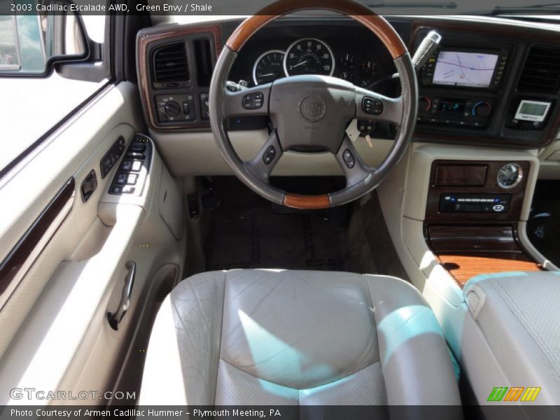 Green Envy / Shale 2003 Cadillac Escalade AWD