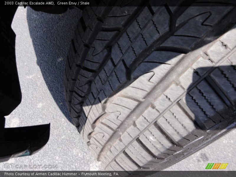 Green Envy / Shale 2003 Cadillac Escalade AWD