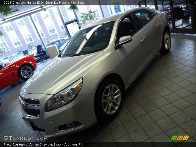 Silver Ice Metallic / Jet Black 2013 Chevrolet Malibu ECO