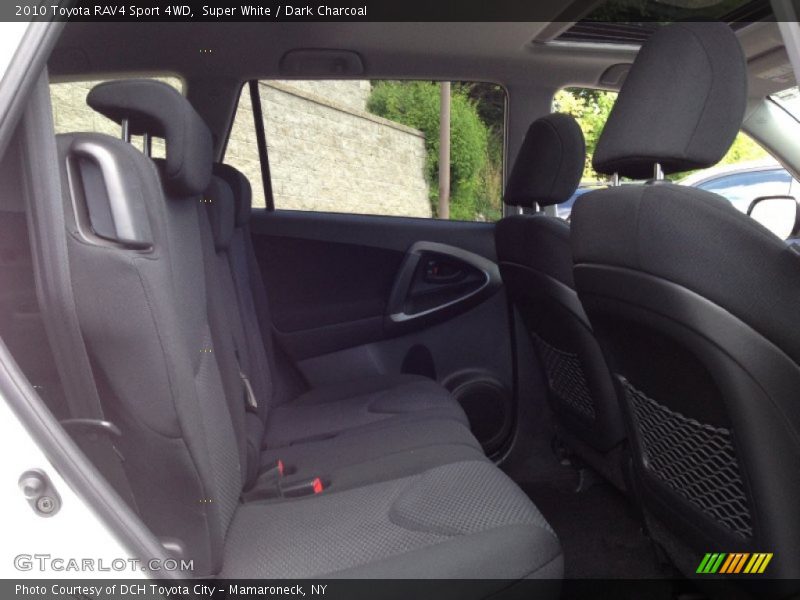 Super White / Dark Charcoal 2010 Toyota RAV4 Sport 4WD