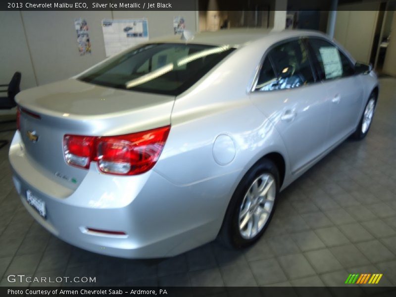 Silver Ice Metallic / Jet Black 2013 Chevrolet Malibu ECO