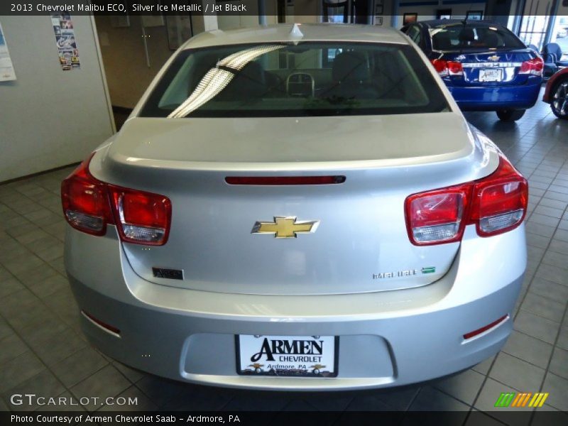 Silver Ice Metallic / Jet Black 2013 Chevrolet Malibu ECO