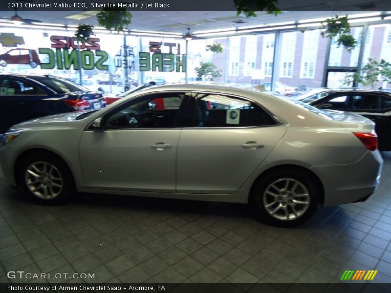 Silver Ice Metallic / Jet Black 2013 Chevrolet Malibu ECO