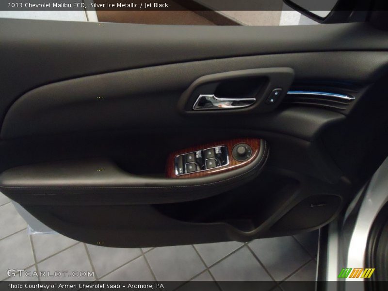 Silver Ice Metallic / Jet Black 2013 Chevrolet Malibu ECO