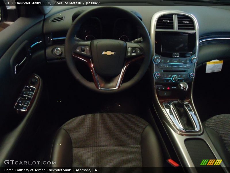 Silver Ice Metallic / Jet Black 2013 Chevrolet Malibu ECO
