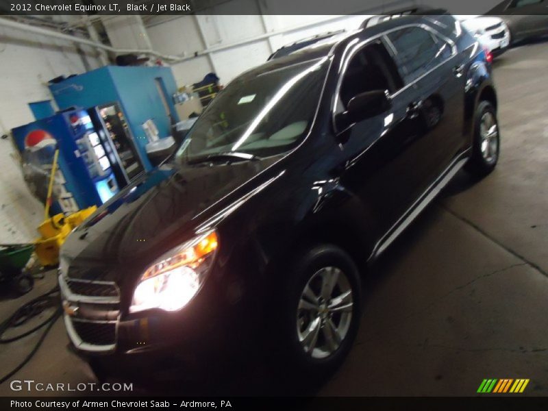 Black / Jet Black 2012 Chevrolet Equinox LT