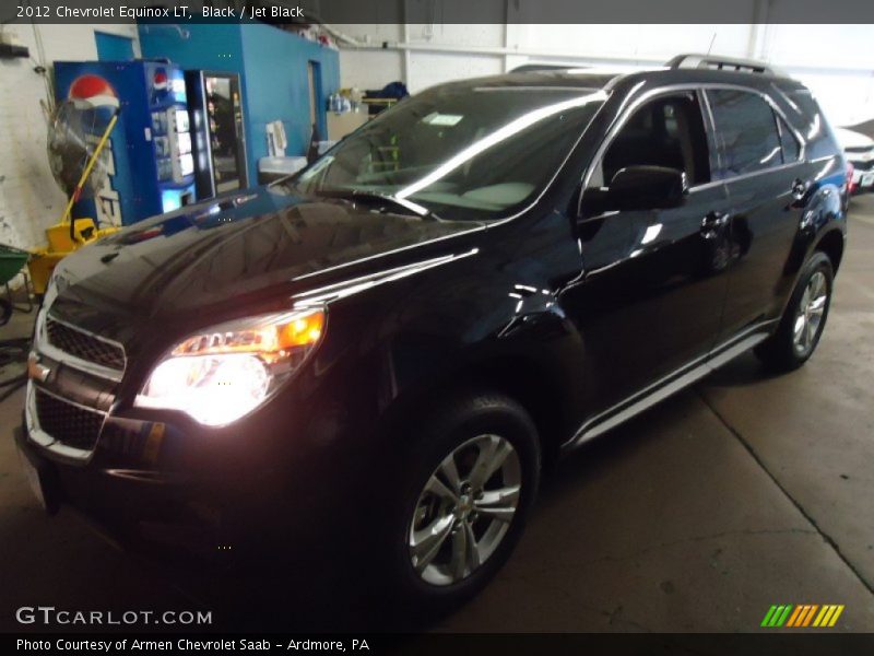 Black / Jet Black 2012 Chevrolet Equinox LT