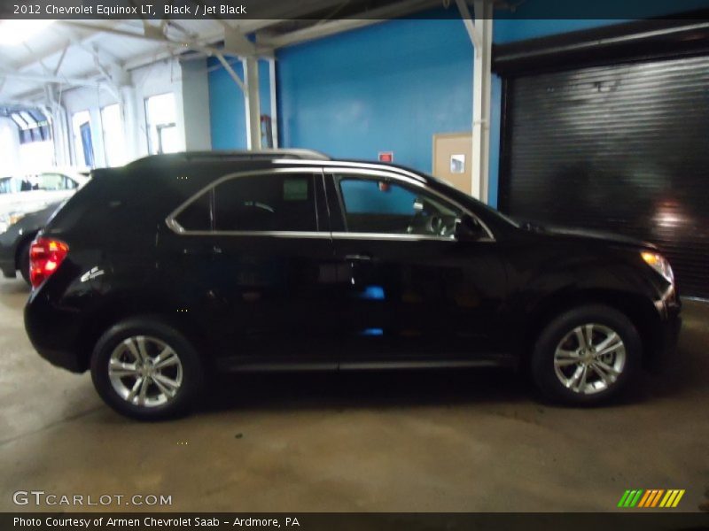 Black / Jet Black 2012 Chevrolet Equinox LT