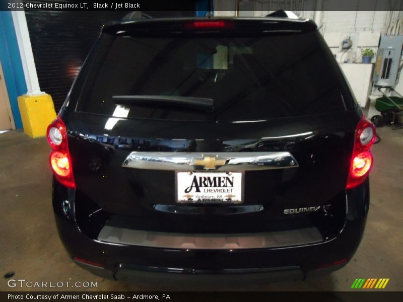 Black / Jet Black 2012 Chevrolet Equinox LT