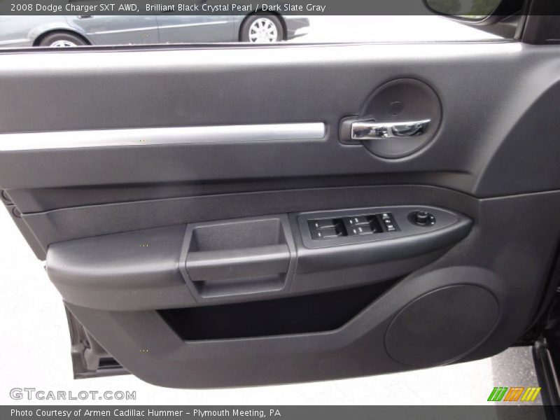 Brilliant Black Crystal Pearl / Dark Slate Gray 2008 Dodge Charger SXT AWD