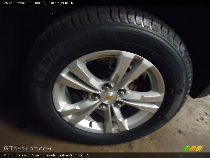 Black / Jet Black 2012 Chevrolet Equinox LT
