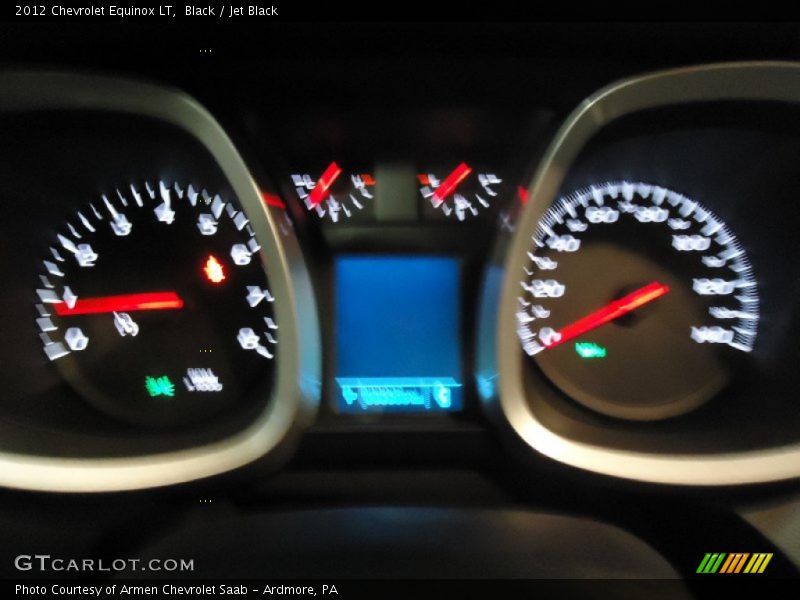 Black / Jet Black 2012 Chevrolet Equinox LT