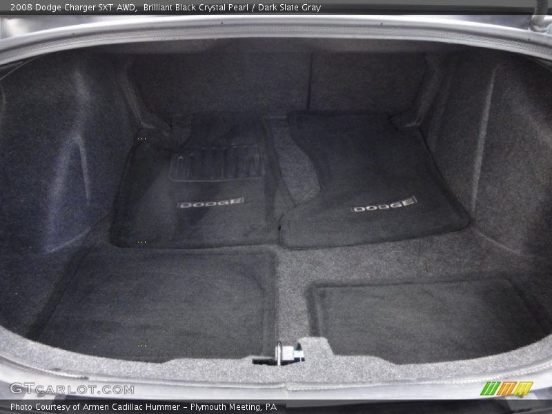 Brilliant Black Crystal Pearl / Dark Slate Gray 2008 Dodge Charger SXT AWD