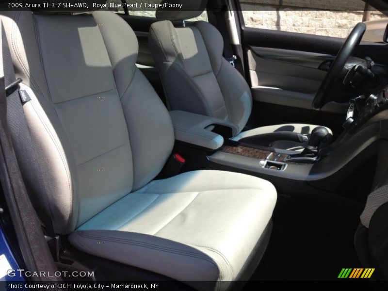 Royal Blue Pearl / Taupe/Ebony 2009 Acura TL 3.7 SH-AWD
