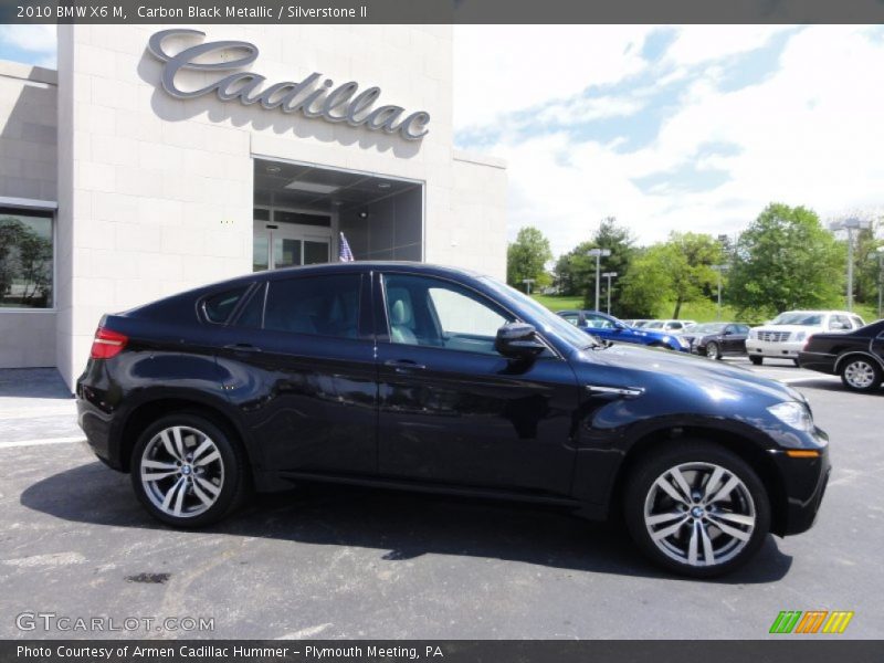 Carbon Black Metallic / Silverstone II 2010 BMW X6 M