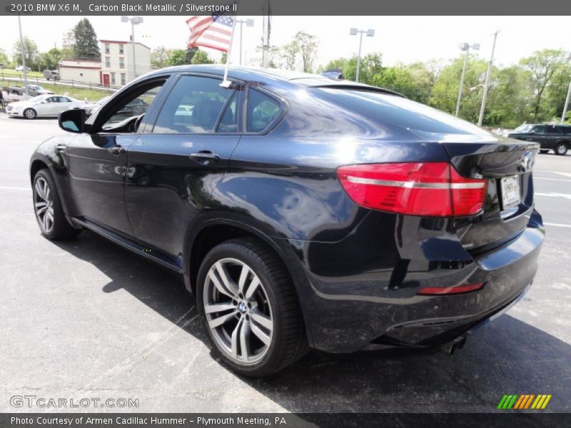 Carbon Black Metallic / Silverstone II 2010 BMW X6 M