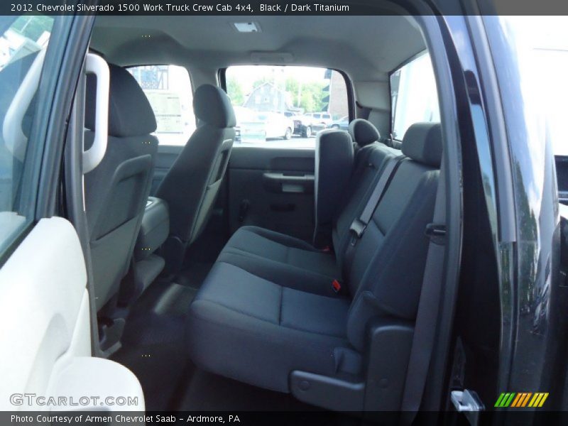 Black / Dark Titanium 2012 Chevrolet Silverado 1500 Work Truck Crew Cab 4x4