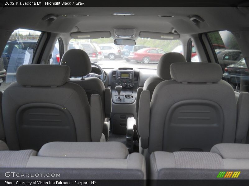 Midnight Black / Gray 2009 Kia Sedona LX