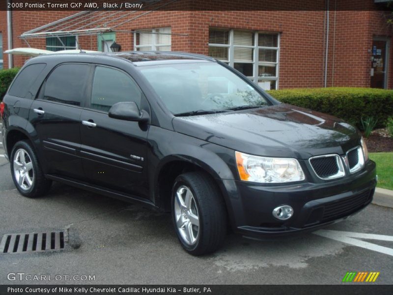 Black / Ebony 2008 Pontiac Torrent GXP AWD