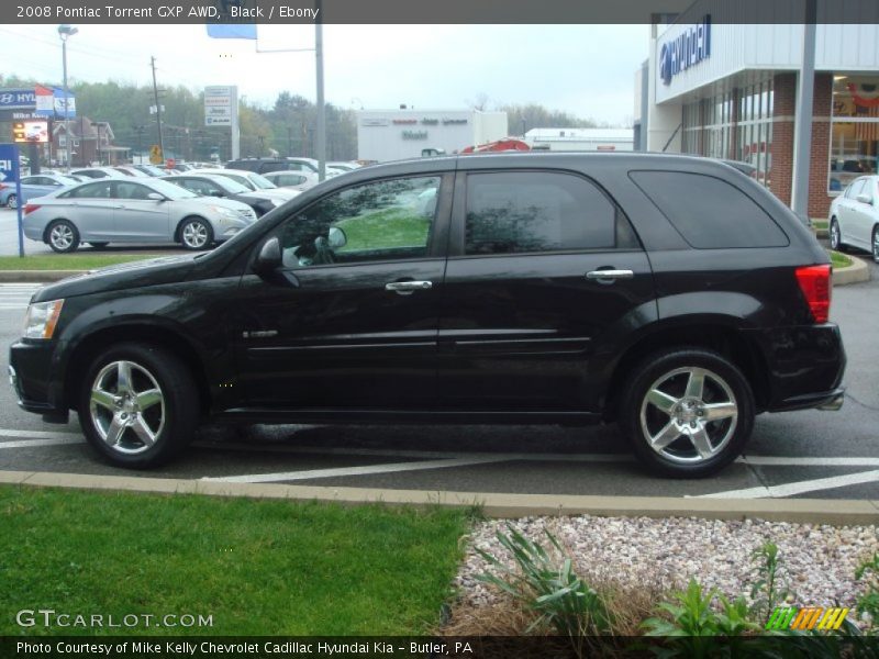 Black / Ebony 2008 Pontiac Torrent GXP AWD