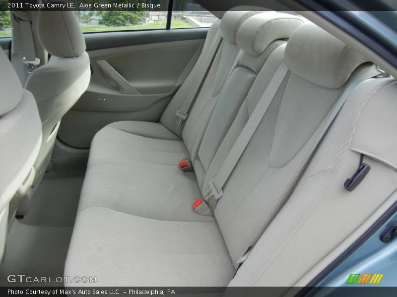 Aloe Green Metallic / Bisque 2011 Toyota Camry LE