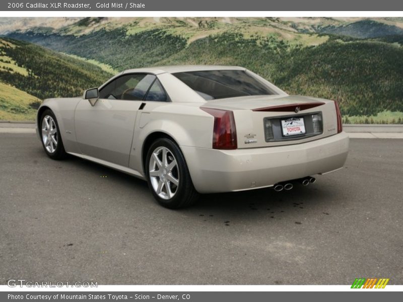 Gold Mist / Shale 2006 Cadillac XLR Roadster