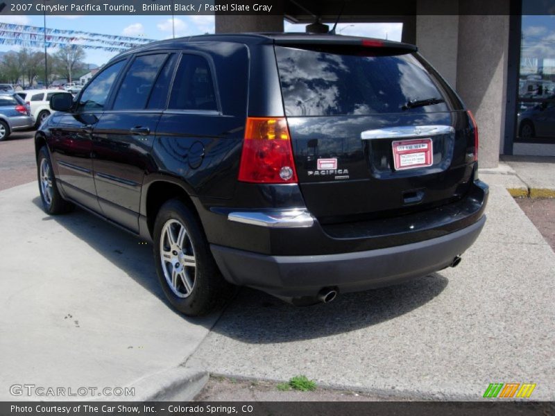 Brilliant Black / Pastel Slate Gray 2007 Chrysler Pacifica Touring